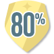 80%